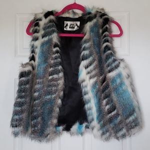 Vegan, Faux Fur Vest - Safari by Imposter